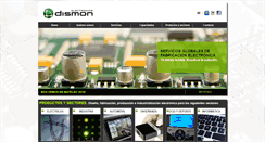 Desktop Screenshot of dismon-electronics.com